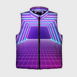 Женский жилет Вход в неоновый портал