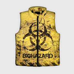 Женский жилет Danger biohazard, цвет: 3D-черный