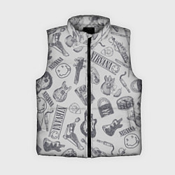 Женский жилет Nirvana crash, цвет: 3D-светло-серый