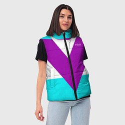 Женский жилет В ретро стиле FIRM, цвет: 3D-светло-серый — фото 2