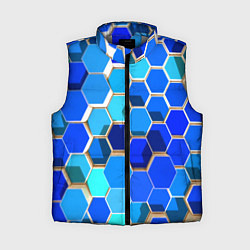 Женский жилет Абстракция неоновая