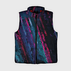 Женский жилет Неоновая стена