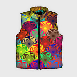 Женский жилет Multicolored circles