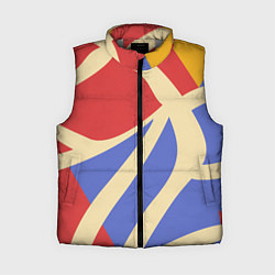 Женский жилет Абстракция в стиле модерн, цвет: 3D-светло-серый