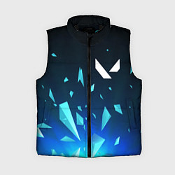 Женский жилет Valorant взрыв частиц, цвет: 3D-черный