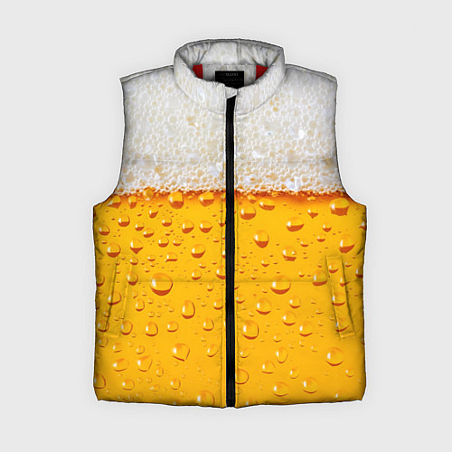 Женский жилет Пенное / 3D-Красный – фото 1