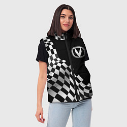 Женский жилет Changan racing flag, цвет: 3D-черный — фото 2