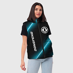 Женский жилет Dongfeng неоновые лампы, цвет: 3D-черный — фото 2