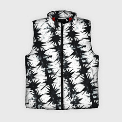 Женский жилет Паттерн с колючей проволокой, цвет: 3D-красный