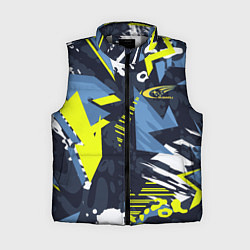 Женский жилет Subaru sign, цвет: 3D-светло-серый