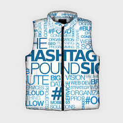 Женский жилет Хештеги