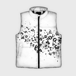 Женский жилет Цифровой дым