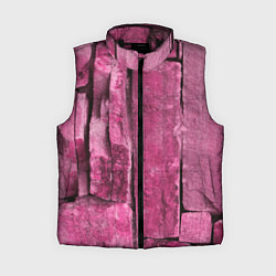 Женский жилет Violet stones, цвет: 3D-черный