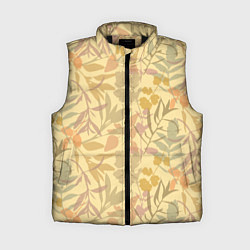 Женский жилет Nature pattern, цвет: 3D-черный