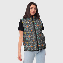 Женский жилет Space colors, цвет: 3D-черный — фото 2