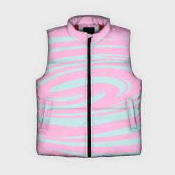 Женский жилет Абстракция водоворот, цвет: 3D-красный
