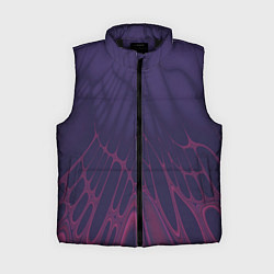 Женский жилет Лучи - фиолетовый и розовый - Хуф и Ся, цвет: 3D-черный