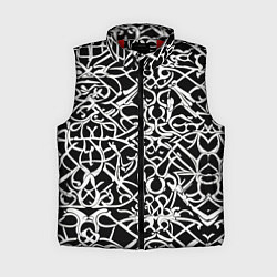 Женский жилет Викторианский орнамент, цвет: 3D-красный