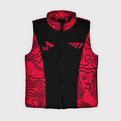 Женский жилет T1 форма red