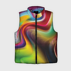 Женский жилет Rainbow waves