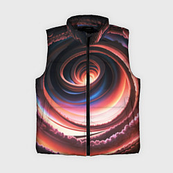 Женский жилет Вихрь из звезд и облаков
