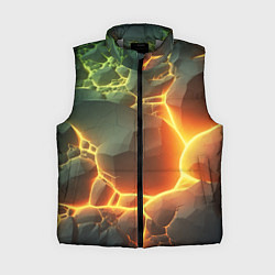 Женский жилет Валуны в лаве