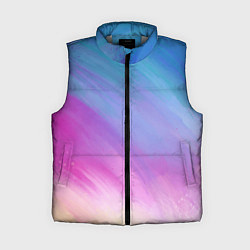Женский жилет Абстрактная текстура акварельного градиента