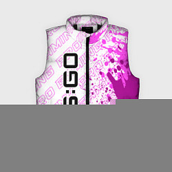 Женский жилет Counter Strike pro gaming: по-вертикали, цвет: 3D-черный
