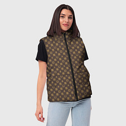 Женский жилет Максимальная удача, цвет: 3D-черный — фото 2