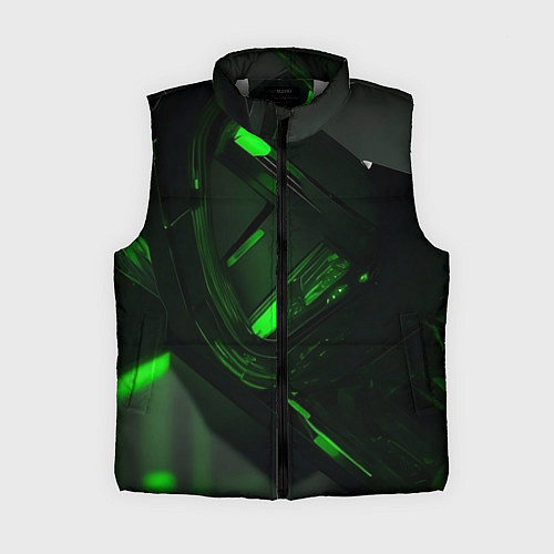 Женский жилет Токсичная абстрактность / 3D-Светло-серый – фото 1