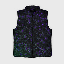 Женский жилет Звездные сети