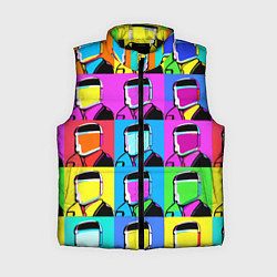 Женский жилет Pop art - abstraction - vogue