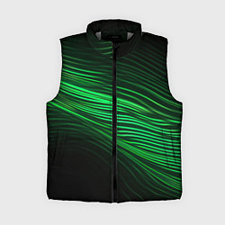 Женский жилет Green neon lines