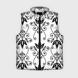 Женский жилет Royal Lily - pattern, цвет: 3D-черный