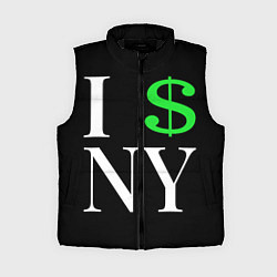 Женский жилет I steal NY - Payday 3, цвет: 3D-черный