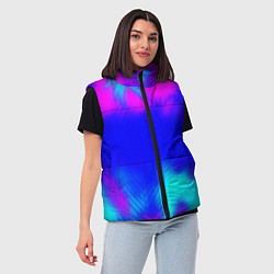 Женский жилет Grand Theft Auto tropic vice city, цвет: 3D-черный — фото 2