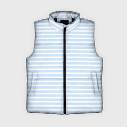 Женский жилет Полосатый морской стиль, цвет: 3D-черный