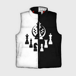 Женский жилет Шахматист гроссмейстер, цвет: 3D-красный