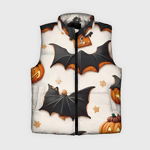 Женский жилет Сладкий хеллоуин / 3D-Светло-серый – фото 1