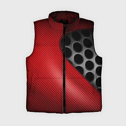 Женский жилет Абстрактный фон карбон