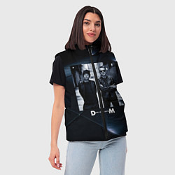 Женский жилет Depeche Mode - Мартин и Дэйв, цвет: 3D-черный — фото 2