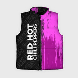 Женский жилет Red Hot Chili Peppers rock legends по-вертикали, цвет: 3D-черный