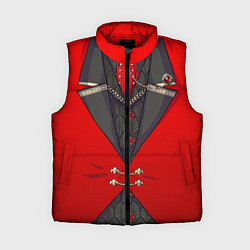 Женский жилет Алый фрак, цвет: 3D-красный