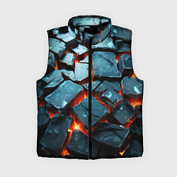 Женский жилет Камни в лаве