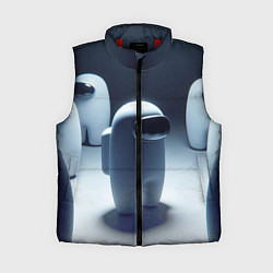 Женский жилет Among us - fantasy - ai art, цвет: 3D-красный