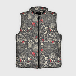 Женский жилет Колдовство и чёрная магия, цвет: 3D-черный