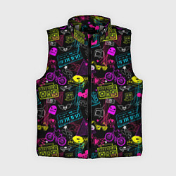 Женский жилет Music sound