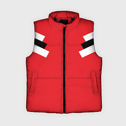 Женский жилет Олимпийка - ретро, цвет: 3D-черный