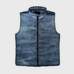 Женский жилет Старая джинса, цвет: 3D-светло-серый