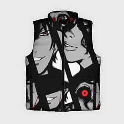 Женский жилет Anime art, цвет: 3D-красный
